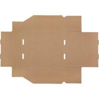 Deep Corrugated Parts Bins, 11-3/4" W x 11-1/4" D x 4-1/2" H, Beige Advanced Consulting and Training Ltd.