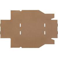 Deep Corrugated Parts Bins, 8-3/4" W x 11-1/4" D x 4-1/2" H, Beige Advanced Consulting and Training Ltd.