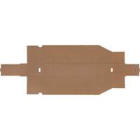 Deep Corrugated Parts Bins, 1-7/8" W x 17-1/8" D x 4-1/2" H, Beige Advanced Consulting and Training Ltd.