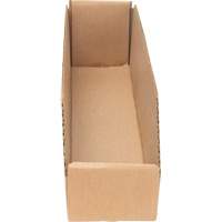 Deep Corrugated Parts Bins, 3-3/4" W x 17-1/4" D x 4-1/2" H, Beige Advanced Consulting and Training Ltd.