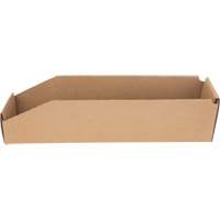 Deep Corrugated Parts Bins, 3-3/4" W x 17-1/4" D x 4-1/2" H, Beige Advanced Consulting and Training Ltd.