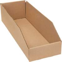 Deep Corrugated Parts Bins, 5-3/4" W x 17-1/4" D x 4-1/2" H, Beige Advanced Consulting and Training Ltd.