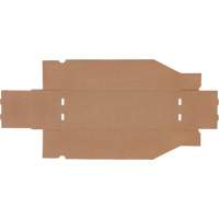 Deep Corrugated Parts Bins, 5-3/4" W x 17-1/4" D x 4-1/2" H, Beige Advanced Consulting and Training Ltd.