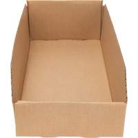 Deep Corrugated Parts Bins, 7-3/4" W x 17-1/4" D x 4-1/2" H, Beige Advanced Consulting and Training Ltd.