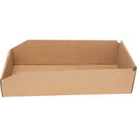 Deep Corrugated Parts Bins, 7-3/4" W x 17-1/4" D x 4-1/2" H, Beige Advanced Consulting and Training Ltd.