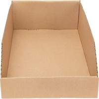 Deep Corrugated Parts Bins, 9-3/4" W x 17-1/4" D x 4-1/2" H, Beige Advanced Consulting and Training Ltd.