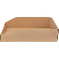 Deep Corrugated Parts Bins, 9-3/4" W x 17-1/4" D x 4-1/2" H, Beige Advanced Consulting and Training Ltd.