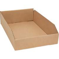 Deep Corrugated Parts Bins, 11-3/4" W x 17-1/4" D x 4-1/2" H, Beige Advanced Consulting and Training Ltd.