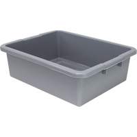 Bac d'entreposage tout usage &agrave; fond rainur&eacute;, 7" ha x 17" p x 22" lo, Plastique, Gris Advanced Consulting and Training Ltd.