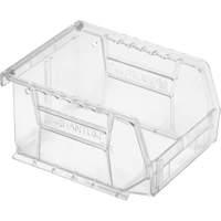 Crystal Clear Ultra Bins, 4-1/8" W x 3" H x 5-3/8" D, Clear Advanced Consulting and Training Ltd.