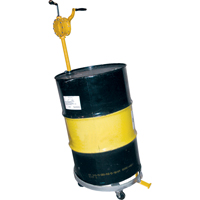 Chariots &agrave; inclinaison pour baril, Acier, Capacit&eacute;e 900 lb, Diam&egrave;tre 23-1/2", Roue en Caoutchouc rigide Advanced Consulting and Training Ltd.