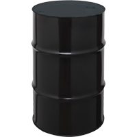 Steel Drums, 55 US gal (45 imp. gal.), Unlined, Black, Closed Top, 1A1/X1.8/300, 20 Gauge Advanced Consulting and Training Ltd.