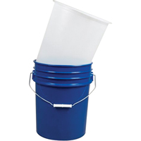 Doublures pour seaux en acier, 11-1/4" dia. x 12-1/4" h, 5 gal. US (4,16 gal. imp.) capacit&eacute; Advanced Consulting and Training Ltd.