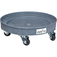 Leak Containment Drum Dolly, 24.25" dia. X 7.625" H, 1.5 US Gal. Spill Cap. Advanced Consulting and Training Ltd.