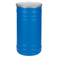 Polyethylene Drums, 15.5 US gal (12.91 imp. Gal.), Open Top, Blue Advanced Consulting and Training Ltd.