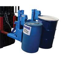 Manipulateur de barils MORSPEED 1500 pour chariot &eacute;l&eacute;vateur, Pour 55 gal. US (45 gal. imp.) Advanced Consulting and Training Ltd.