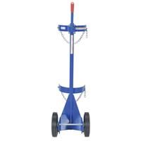 Chariot pour bouteille de gaz, Roues Caoutchouc, Base de 12" la x 15-1/2" lo, 500 lb Advanced Consulting and Training Ltd.