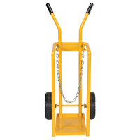 Chariot pour bouteille de gaz, Roues Caoutchouc moul&eacute;, Base de 9-13/16" la x 16" lo, 150 lb Advanced Consulting and Training Ltd.