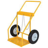 Chariot pour bouteille de gaz, Roues Caoutchouc, Base de 22" la x 14-1/8" lo, 250 lb Advanced Consulting and Training Ltd.