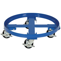 Socle roulant robuste pour baril, Acier, Capacit&eacute;e 2000 lb, Diam&egrave;tre 24-1/8", Roue en Ph&eacute;nolique Advanced Consulting and Training Ltd.