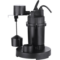 Thermoplastic Submersible Sump Pump, 2560 GPH, 115 V, 4.6 A, 1/3 HP Advanced Consulting and Training Ltd.
