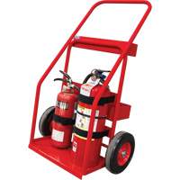 Hot Works Fire Prevention Cart, Semi-Pneumatic Wheels, 17.75" W x 8.9" L Base, 100 lbs. Advanced Consulting and Training Ltd.