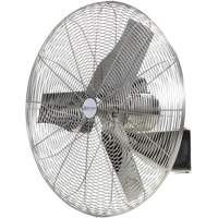 Stainless Steel Food Service Washdown Air Circulating Fans, Industrial, 1 Speed, 30" Diameter Advanced Consulting and Training Ltd.