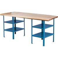 &eacute;tabli sur pi&eacute;destal extra robuste, Cap 2500 lb, 120" la x 30" p, 34" h Advanced Consulting and Training Ltd.