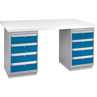Pre-Designed Workbench, 72" W x 30" D x 34" H, 2500 lbs. Capacity Advanced Consulting and Training Ltd.
