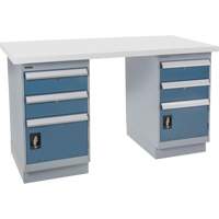 Pre-Designed Workbench, 72" W x 30" D x 34" H, 2500 lbs. Capacity Advanced Consulting and Training Ltd.