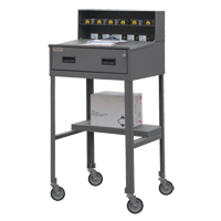 Pupitre d'atelier, 23" la x 20" p x 47-3/4" h, Gris Advanced Consulting and Training Ltd.