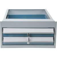 Double-Drawer Workbench, Steel, 18" W x 21" D x 9" H Advanced Consulting and Training Ltd.