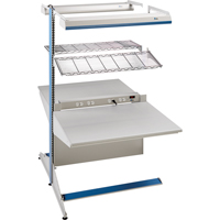 Arlink Preconfigured Workstation, 36" W x 56" D x 84" H, Double Sided Add-On Advanced Consulting and Training Ltd.
