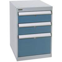 Three-Drawer Pedestal Workbench, 18" W x 21" D x 28" H Advanced Consulting and Training Ltd.