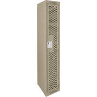 Casiers Clean Line, 12" x 12" x 72", Acier, Beige, Rivet (assembl&eacute;), Perfor&eacute; Advanced Consulting and Training Ltd.