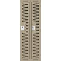 Casiers Clean Line, Bloc de 2, 24" x 12" x 72", Acier, Beige, Rivet (assembl&eacute;), Perfor&eacute; Advanced Consulting and Training Ltd.