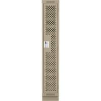 Casiers Clean Line, 12" x 18" x 76", Acier, Beige, Rivet (assembl&eacute;), Perfor&eacute; Advanced Consulting and Training Ltd.