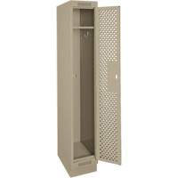 Casiers Clean Line, 12" x 18" x 76", Acier, Beige, Rivet (assembl&eacute;), Perfor&eacute; Advanced Consulting and Training Ltd.