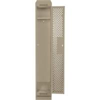 Clean Line Lockers, 12" x 12" x 82", Steel, Beige, Rivet (Assembled), Perforated Advanced Consulting and Training Ltd.