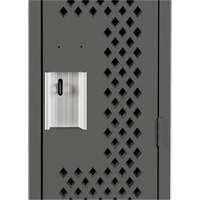 Casiers Clean Line, Bloc de 2, 24" x 12" x 72", Acier, Charbon, Rivet (assembl&eacute;), Perfor&eacute; Advanced Consulting and Training Ltd.