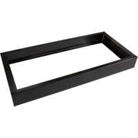 All-Welded Concorde - Heavy-Duty Lockers Recessed Base, 3 Banks, 4" H x 36" W x 17" D, Black, Steel Advanced Consulting and Training Ltd.