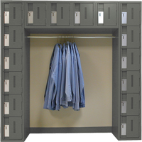 Archettes Concorde Heavy Duty Lockers, 16 -tier, Bank of 3, 18" x 72" x 72", Steel Advanced Consulting and Training Ltd.