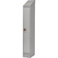 Lockers, 12" x 18" x 86", Steel, Grey, Knocked Down Advanced Consulting and Training Ltd.