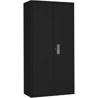 Armoire garde-robe, Acier, 36" la x 18" p x 72" h, Noir Advanced Consulting and Training Ltd.