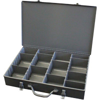 Boîtes en acier &agrave; compartiments &agrave; fond courb&eacute;, 17,875" la x 12" p x 3" h, 13 compartiments Advanced Consulting and Training Ltd.