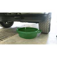 Green Oval Drain Pan Advanced Consulting and Training Ltd.