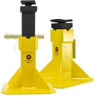 Jack Stands with Adjustable Screw Top Saddle, Locking Pin, 15-1/2" - 20-1/2" H Advanced Consulting and Training Ltd.