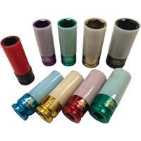 Thin Wall Master Impact Socket Set, 9 Pieces, 1/2" Drive Size Advanced Consulting and Training Ltd.