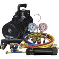 Ensemble combin&eacute; d&eacute;vacuation et de chargement pour R134a/R1234yf? Advanced Consulting and Training Ltd.