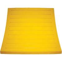 Wheel Chock, Polyurethane, Yellow, 15-1/4" W x 12-1/8" D x 10-3/4" H Advanced Consulting and Training Ltd.